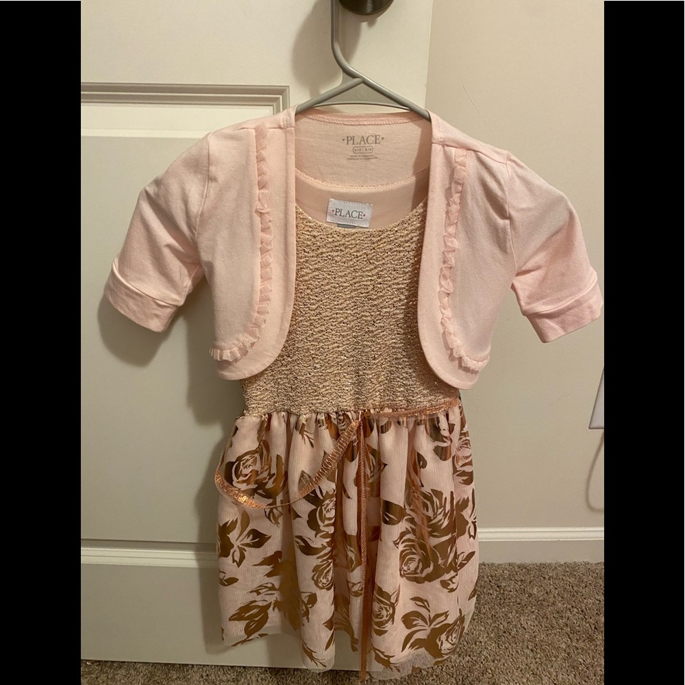 Rose Gold Easter Dress!